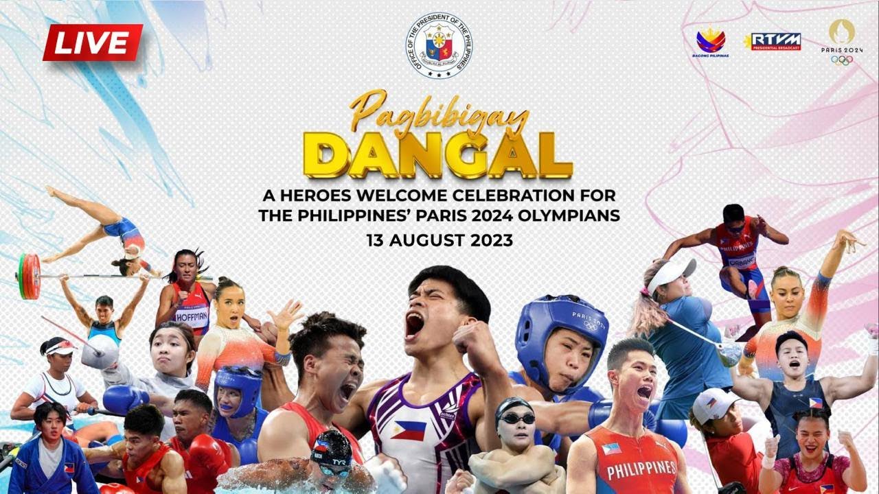 Pagbibigay Dangal: A Heroes’ Welcome Celebration for the Philippines’ Paris 2024 Olympians 8/13/2024