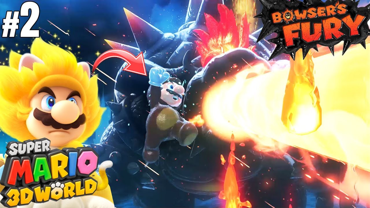 EL GATOYÍN SIGUE SU LUCHA COLOSAL - Bowser’s Fury #2 Mario 3D World - Switch | ZetaSSJ
