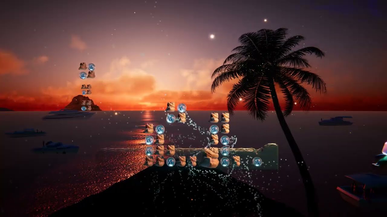 Lumines: Arise (PC Steam) &ndash; EASY Mode Stage 3 Gameplay | REFLECTION