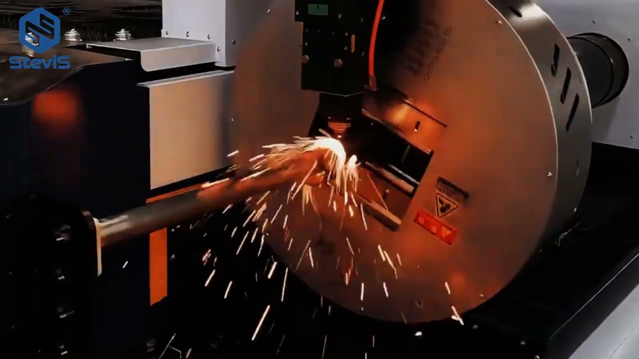 [SteviS Laser] Sheet metal and tube laser cutting machine with customized spatter reducing device