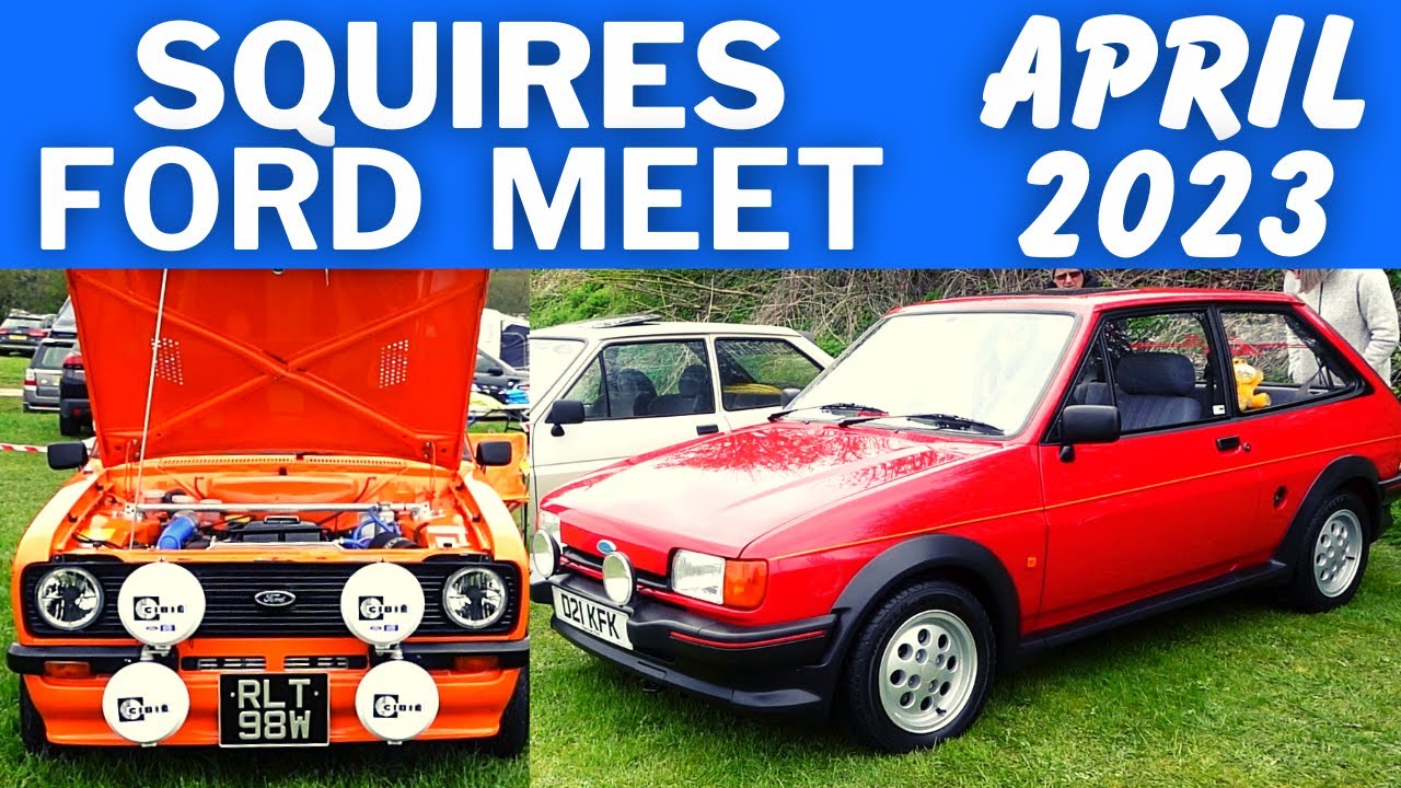Squires FORD MEET 2023 Fords in the Field