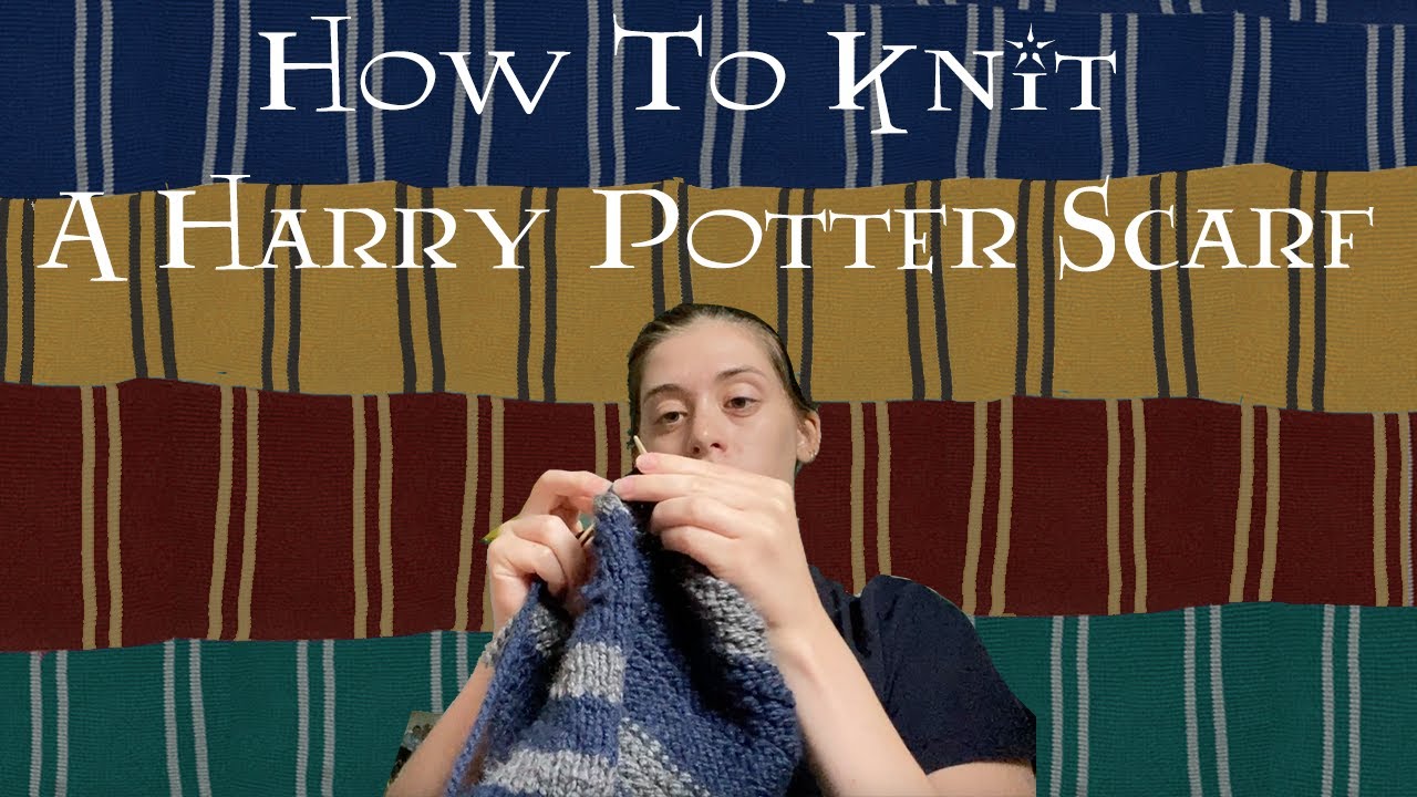 knitting my own Harry Potter scarf because I'm done supporting JKR  || Amelia Trys(JUN-NOV2021)