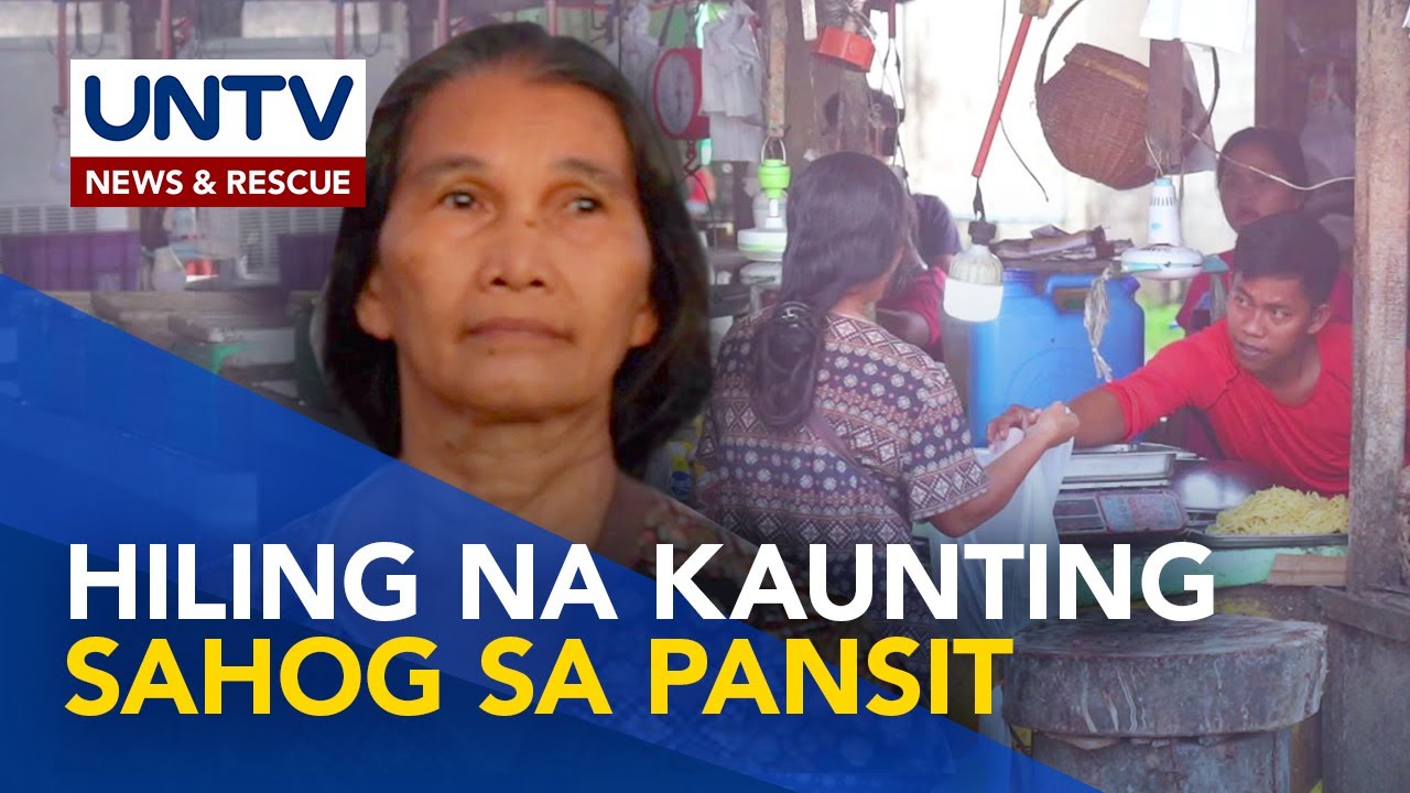 Hiling ng isang lola, kaunting sahog para sa ilulutong pansit sa birthday ng apo | Sana All