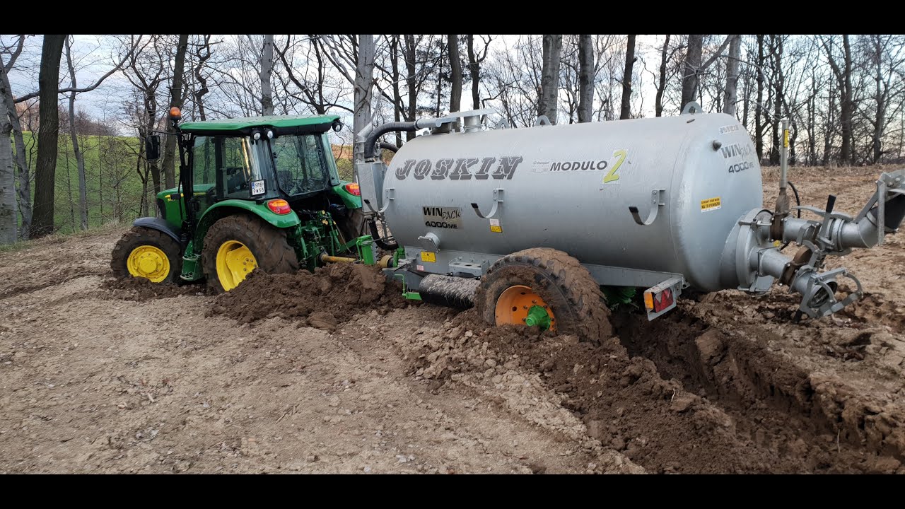 Gnojowica 2020! WTOPA 2X John Deere! Mega Akcja!