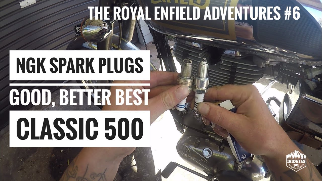 REA #6 | Свечи зажигания, Royal Enfield Classic 500 | Сравнение Bosch WR7DDC4, NGK BP6ES и NGK BP...