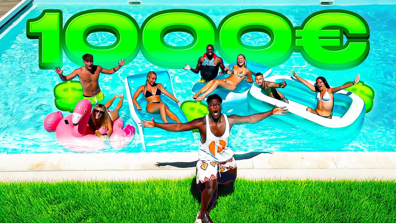 L’ULTIMO CHE ESCE DALLA PISCINA VINCE 1000€!!