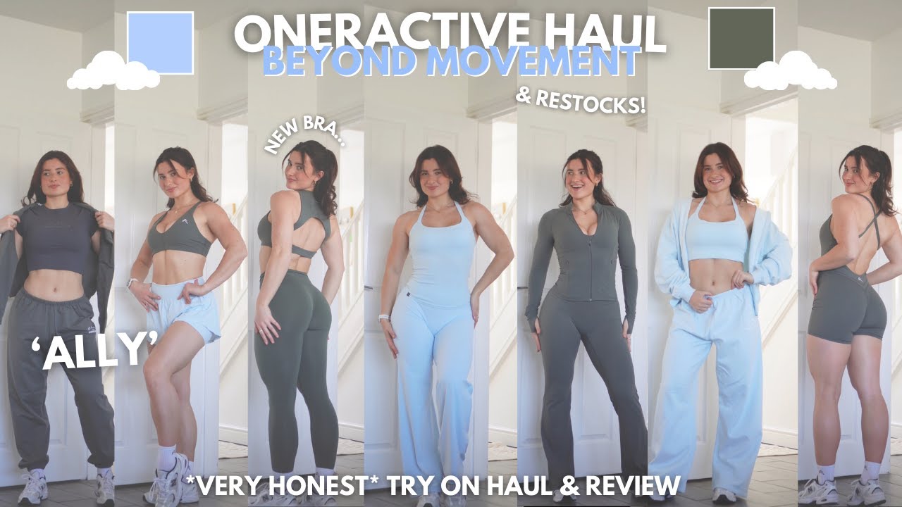 OnerActive *HONEST* try on haul | 'beyond movement' capsule, DISCOUNT CODE!