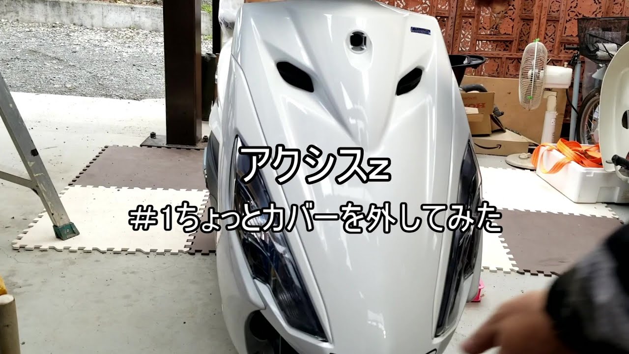 アクシスｚ　#1ちょっと外して見る(外装）