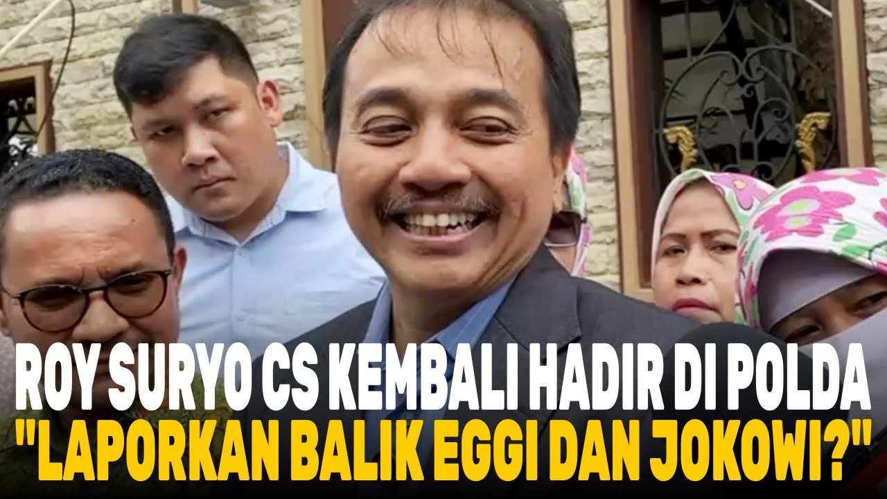 🛑LIVE❗️ROY SURYO CS KEMBALI HADIR DI POLDA: 