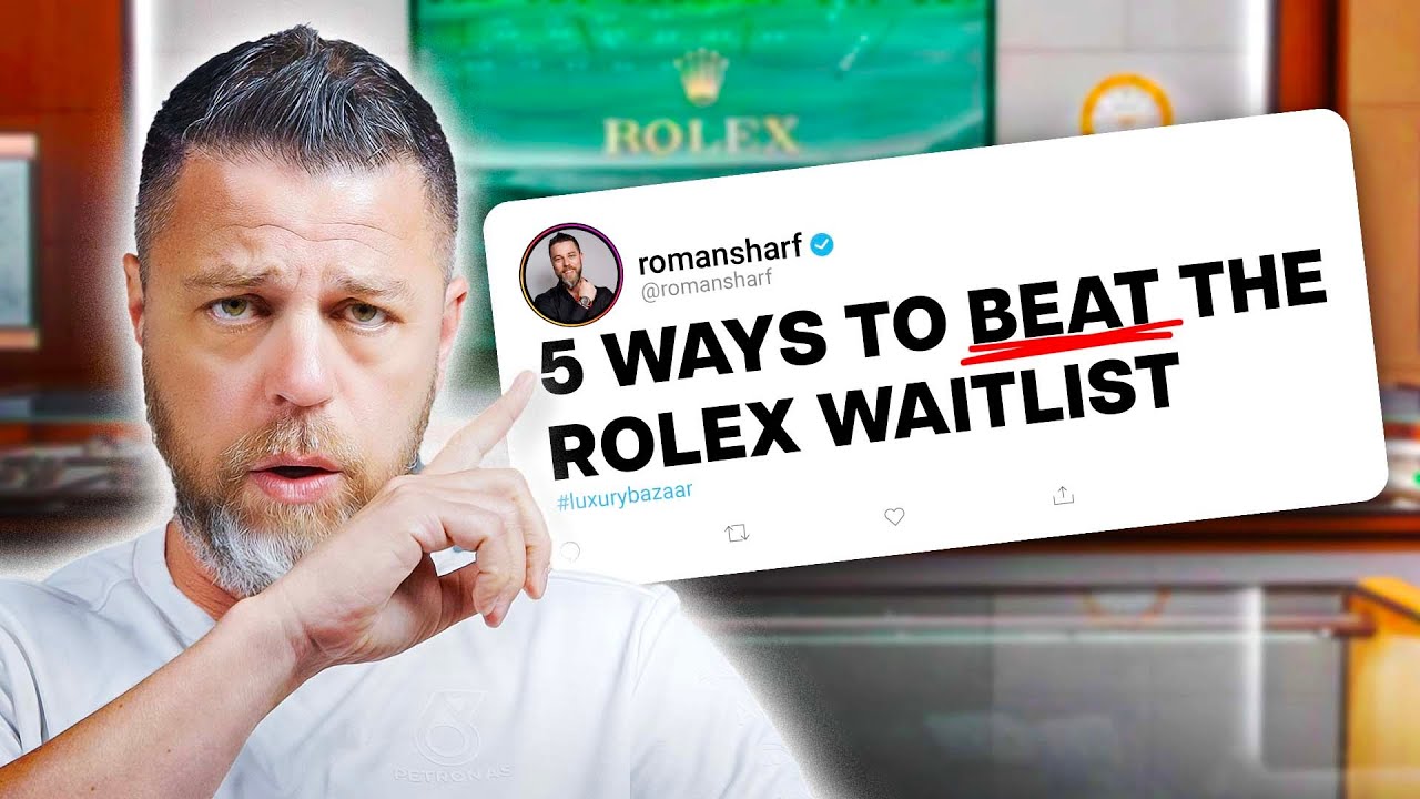 Как обойти лист ожидания Rolex и получить желаемые часы Rolex прямо сейчас!