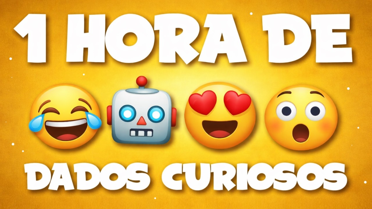 1 HORA DE DADOS CURIOSOS! ESPECIAL (Fatos Insanos) 🤯🧠