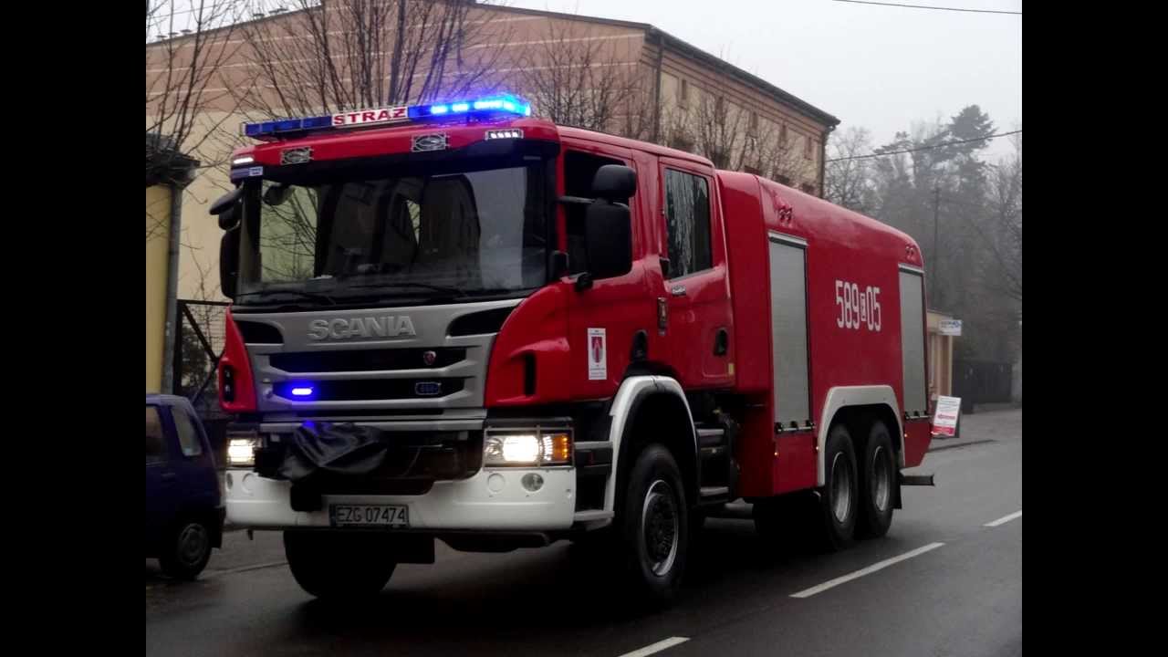 [NOWOŚĆ] 589[E]05 - Scania P400/ISS Wawrzaszek - OSP Aleksandrów Łódzki