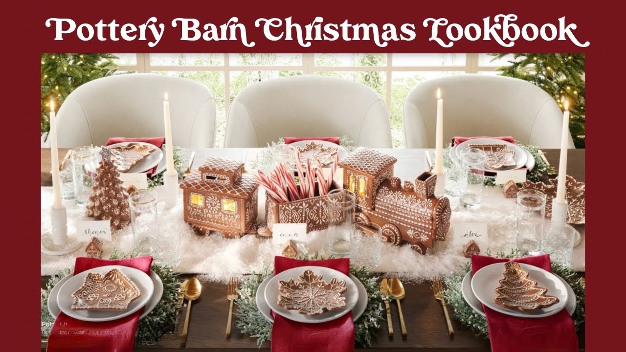 Let’s Explore The Pottery Barn Christmas Lookbook!