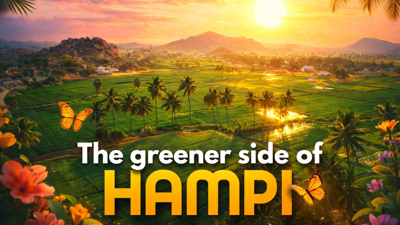 ദൈവം മനുഷ്യന് വേണ്ടി നിർമ്മിച്ച ഹംപി | The greener side of Hampi | Hampi series EP - 02 | Sony FX3