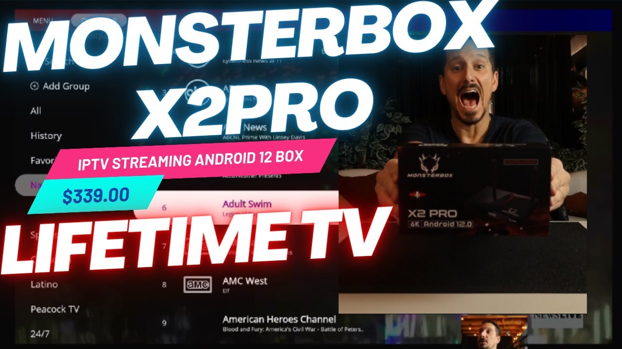 MonsterBox X2pro Android Streaming Box - Review