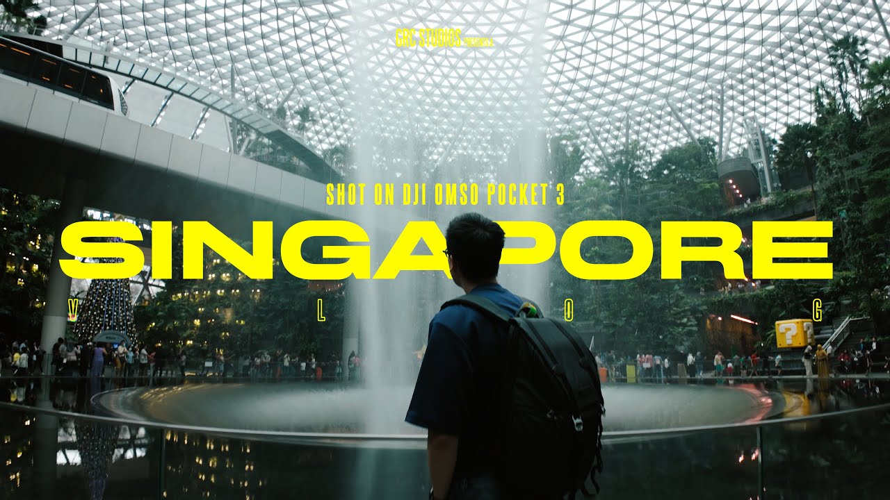NYOBAIN LANGSUNG DJI OSMO POCKET 3 SAMBIL JALAN DI SINGAPORE (REVIEW OSMO POCKET 3 INDONESIA VLOG)