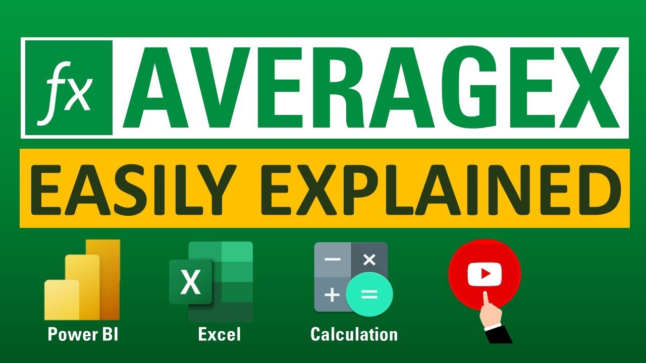 How to use AVERAGEX | Microsoft | Power BI | Desktop | DAX | Functions | Tutorial | Course