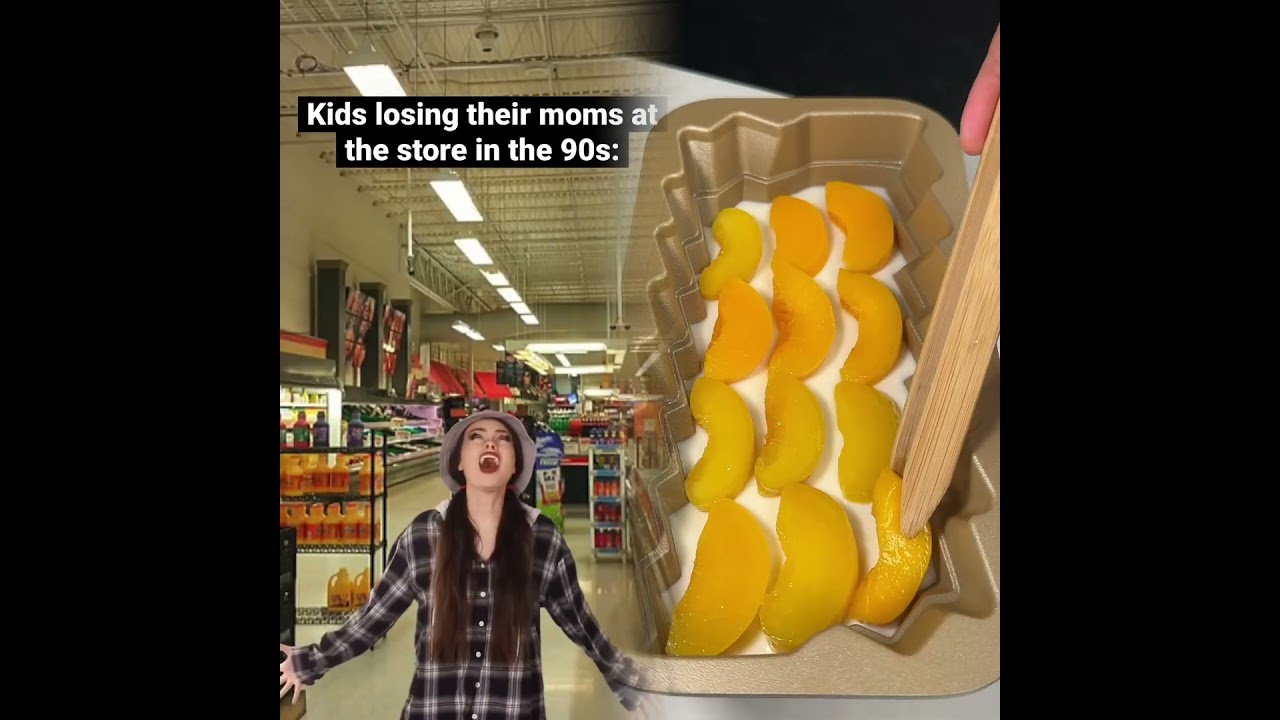 #90s vs. Today Kids losing their mom in the store&hellip; #90skids #nostalgia