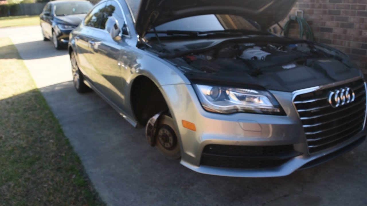 Staggered 22 Inch RF Wheels on my Audi A7