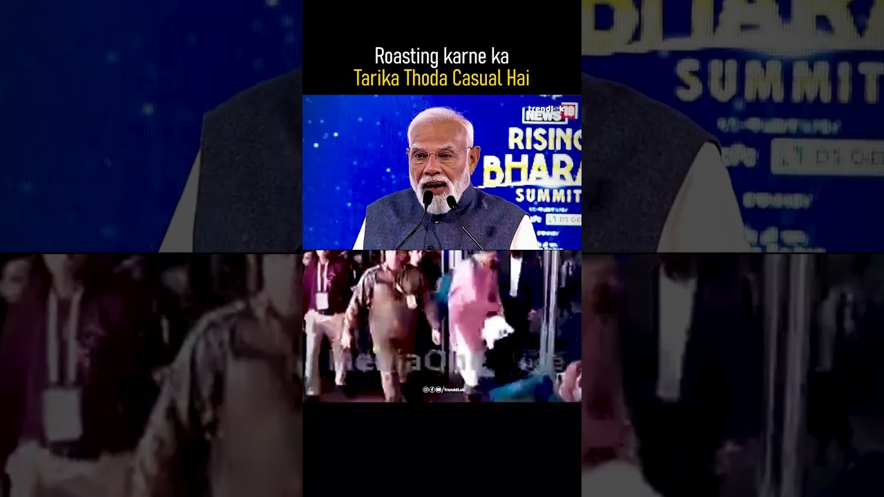 PM Modi&rsquo;s Sharp Dig at Congress at Rising Bharat Summit