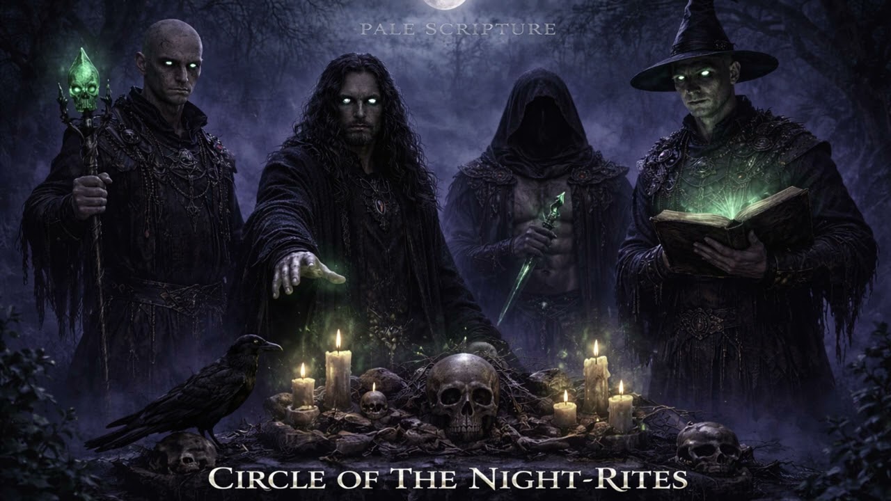 Circle of the Night-Rites | Pale Scripture (Monster Series Witch-Ritual Metal)
