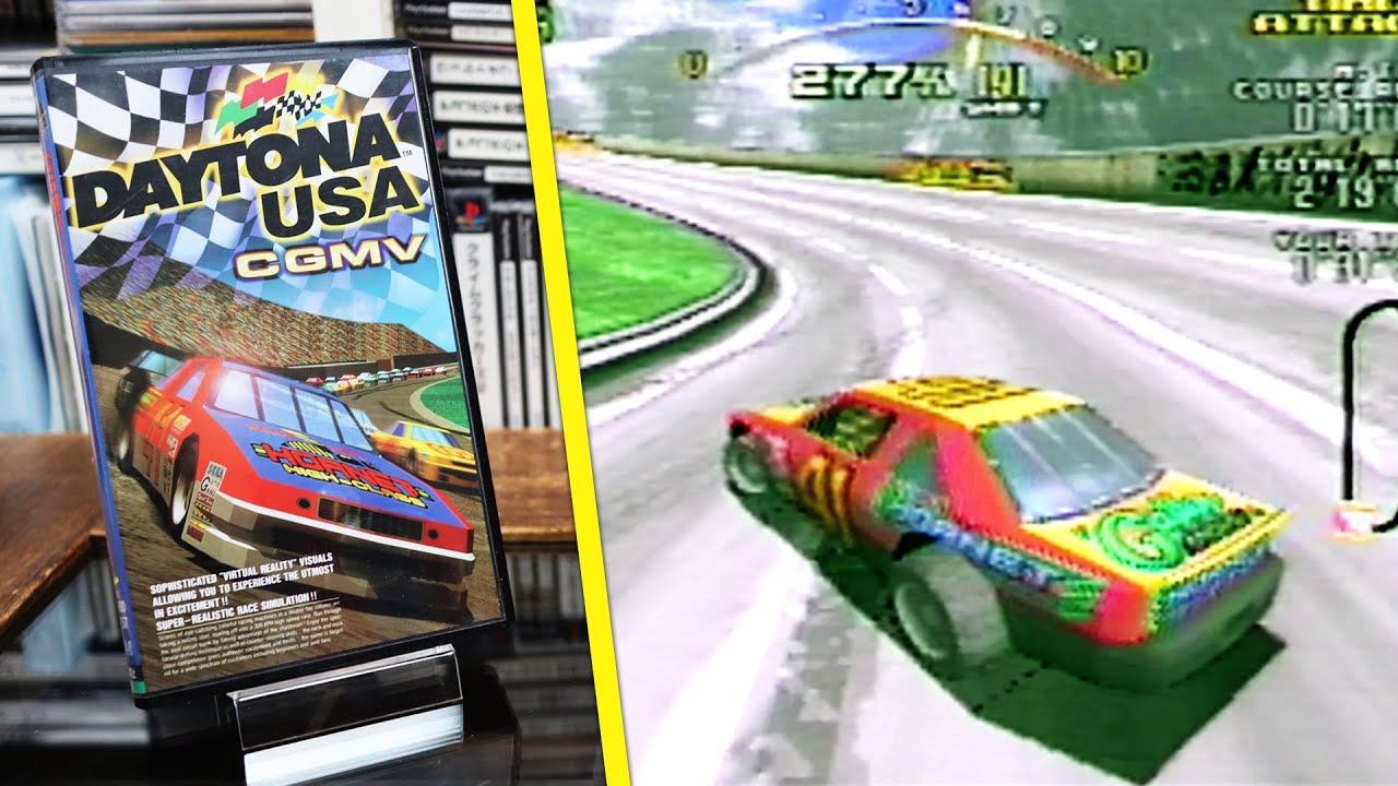Daytona USA Computer Graphic Music Video VHS Tape | デイトナUSA CGMV ビデオテープ | High Quality
