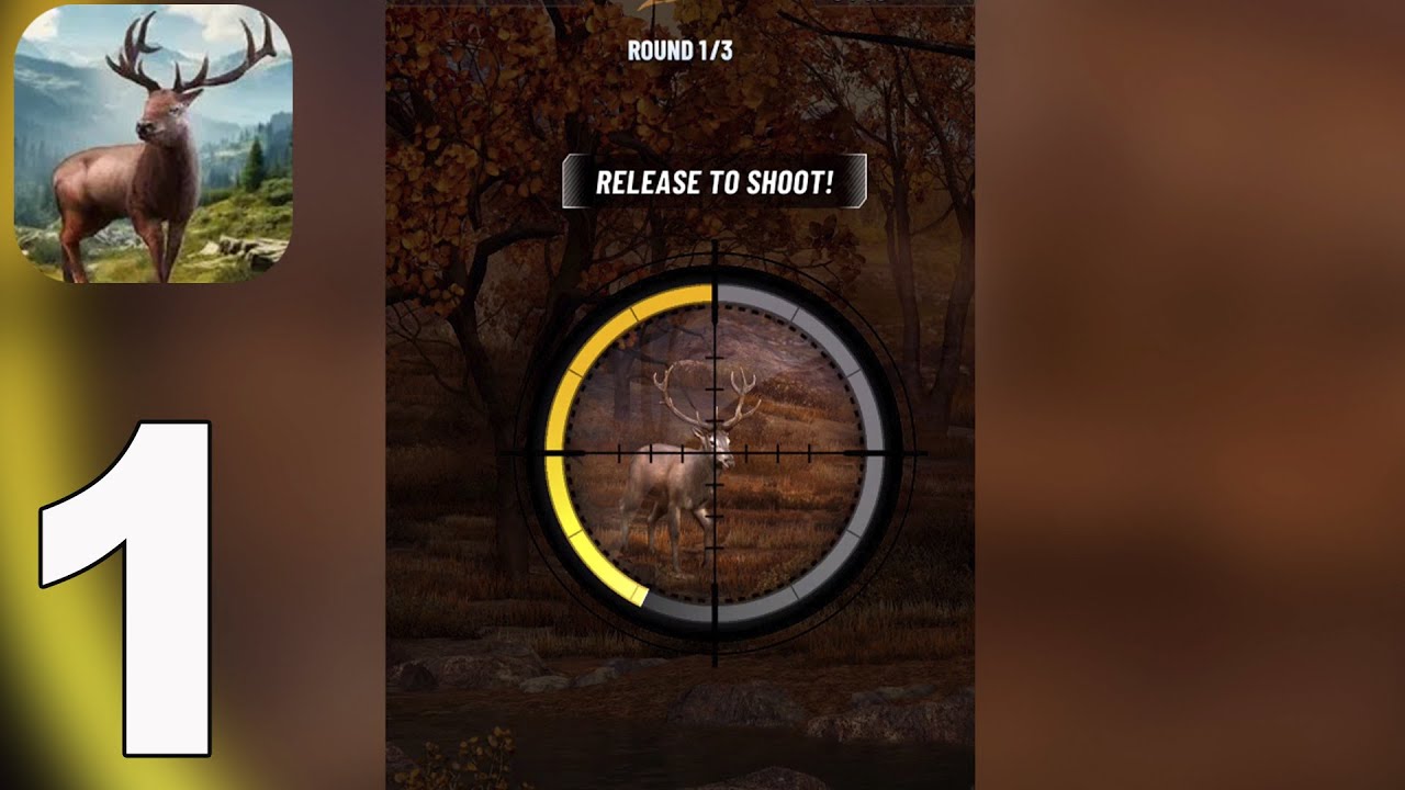 Trophy Hunter: Casual Hunting - Gameplay Walkthrough part 1 (iOS,Android)