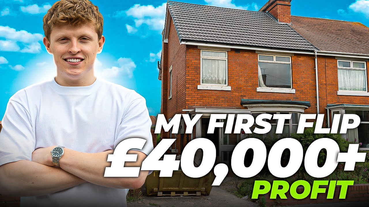 £43,000 Profit: My Student's FIRST Property Flip!