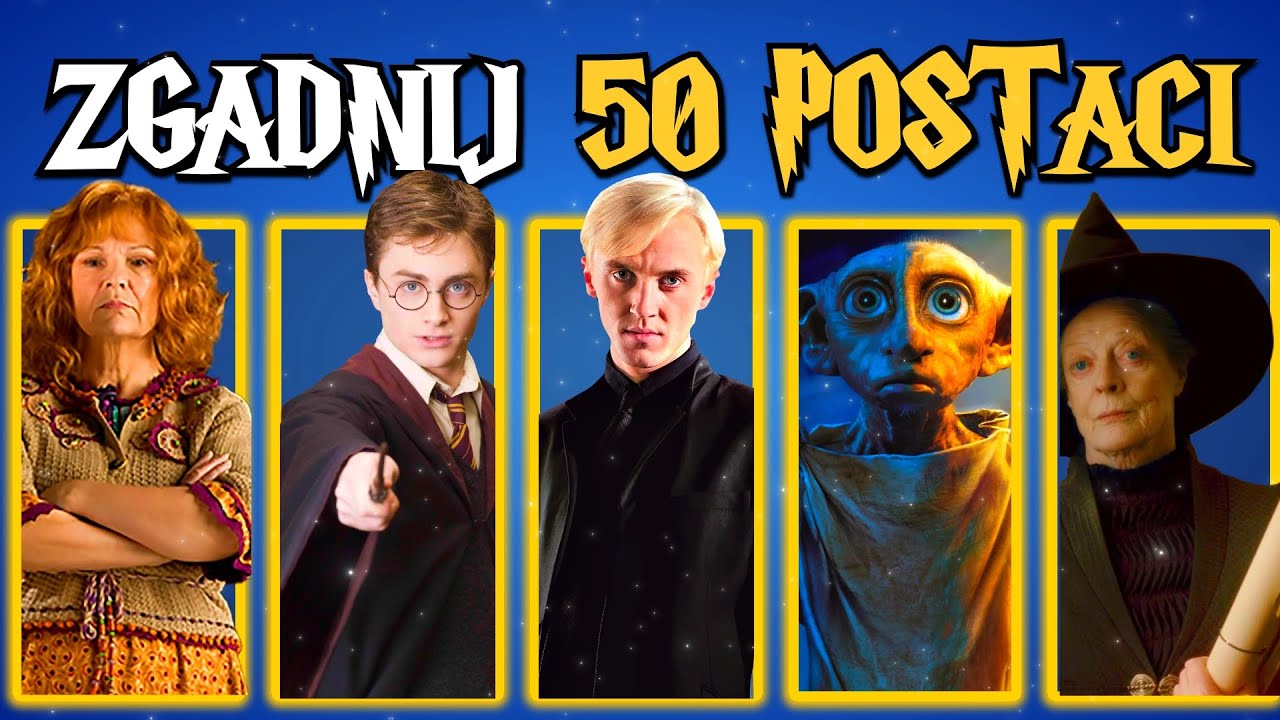zgadnij POSTAĆ w 3 SEKUNDY 🪄  | Quiz Harry Potter