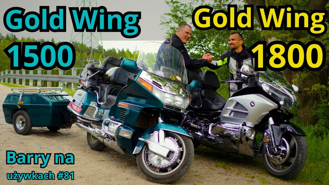Honda GL 1500 Gold Wing vs 1800 Gold Wing | Wrażenia z jazdy, wady, zalety | Barry na używkach #81