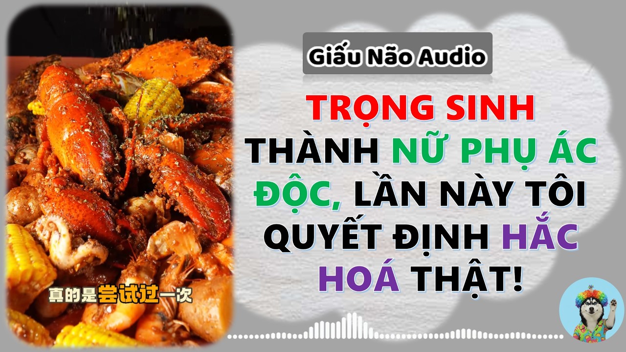 TRỌNG SINH THÀNH NỮ PHỤ ÁC ĐỘC LẦN NÀY TÔI QUYẾT ĐỊNH HẮC HOÁ THẬT | GIẤU NÃO AUDIO SỐ 22