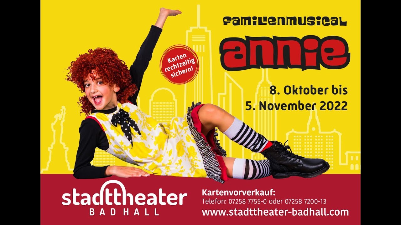 Musical Annie Premiere Bad Hall