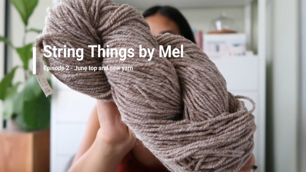 String Things (002) - июньский топ FO // Вязаные дикие животные // Моя первая покупка пряжи Noro