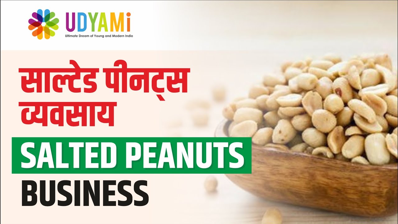 शुरू करे नमकीन मूंगफली का व्यवसाय । Salted Peanuts Manufacturing Business