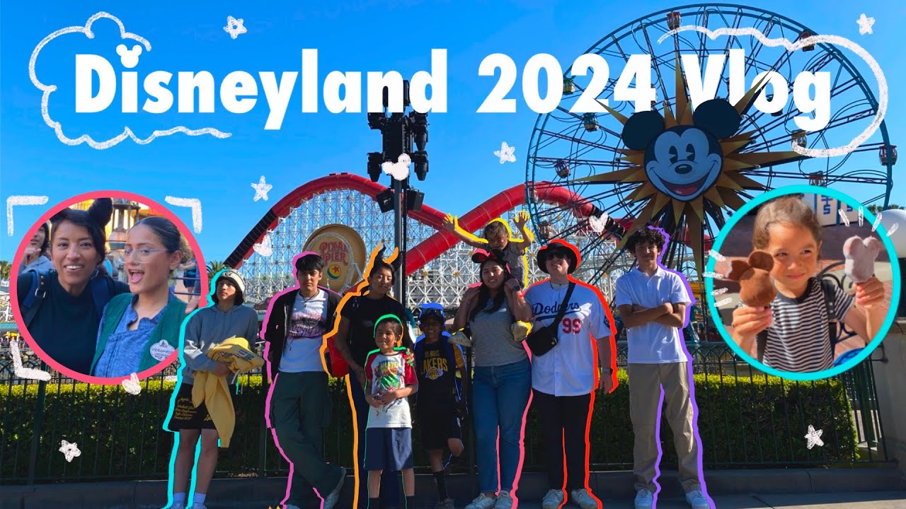 2024 Family Disney Trip | DCA+DLR 🫧🎠✨