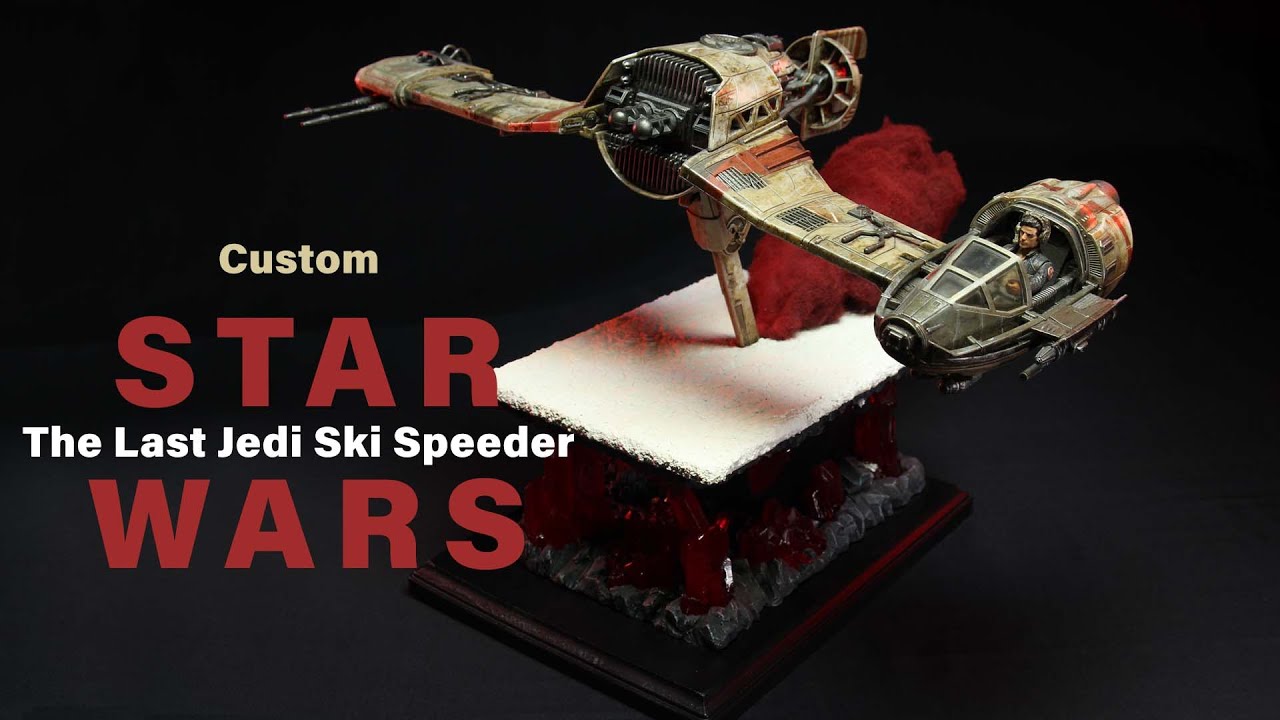 Custom Star Wars The Last Jedi Ski Speeder