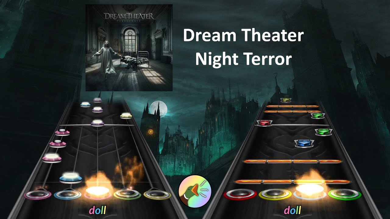 [Clone Hero] Dream Theater - Night Terror | Guitar and Drum Chart Preview