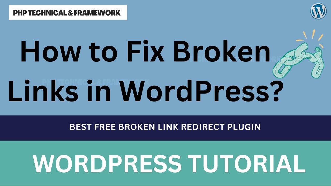 How to Fix Broken Links in WordPress? || Best free broken link redirect plugin