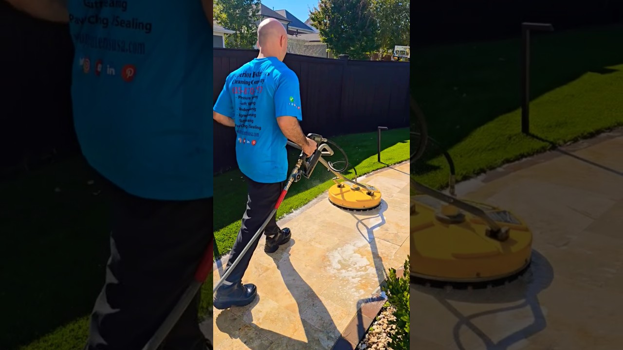 Cleaning Travertine Pavers - The Ultimate Guide to Pressure Washing