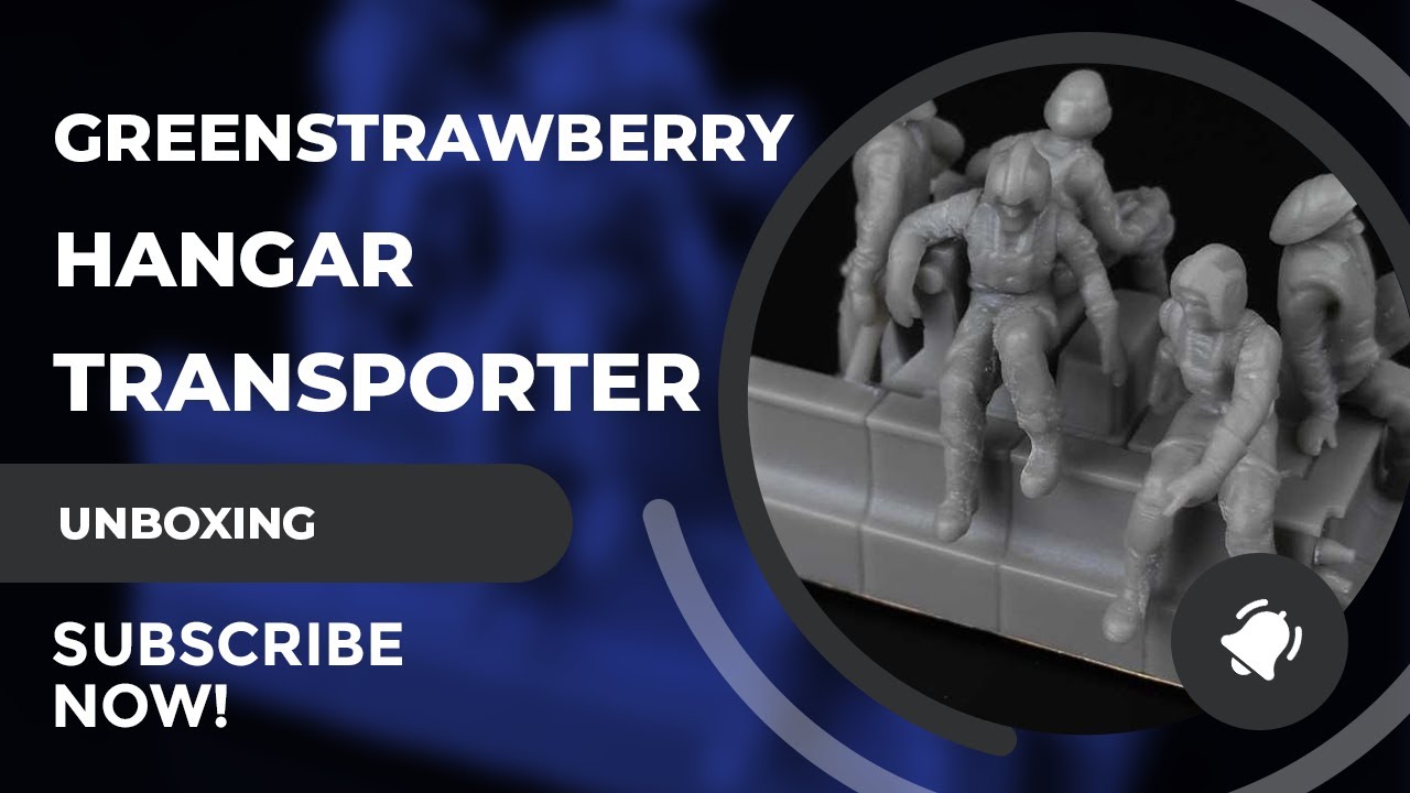 Greenstrawberry Transporter With Crew Unboxing