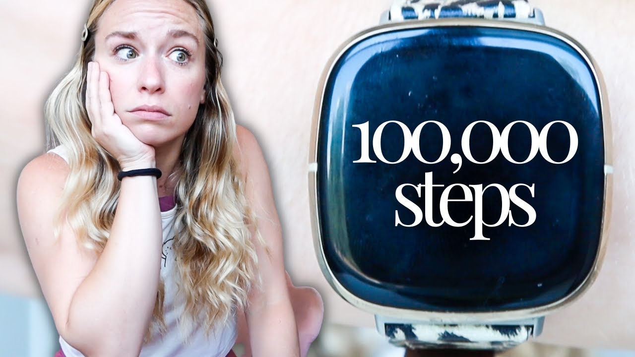 THE 100,000 STEP CHALLENGE | how many steps *should* you take a day?