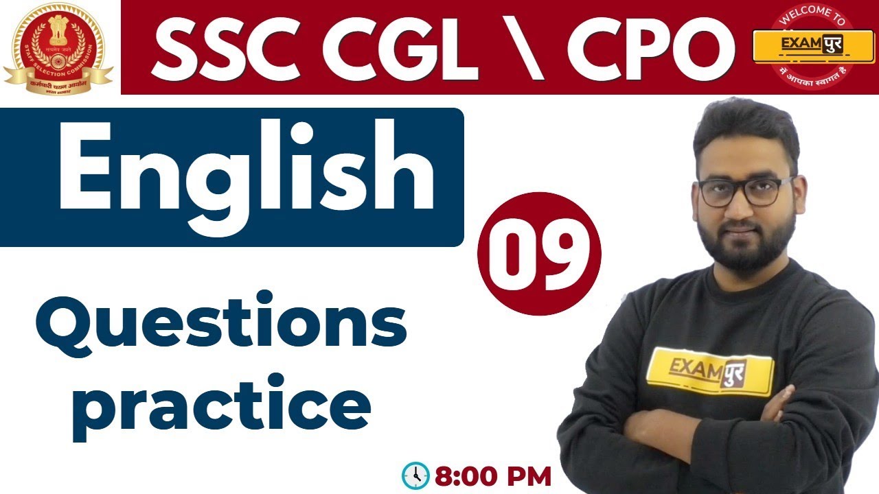 Class 08 ||#SSC CGL \ CPO || English || By Prince Sir || Basic Part-07