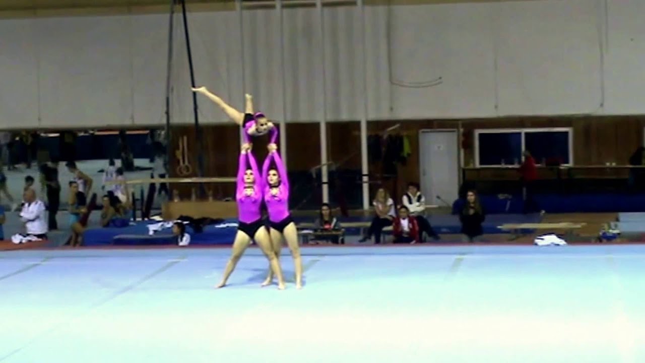 Acrobatic Gymnastics-Πανελληνιο πρωταθλημα 2015-Γ Τριαδα ΓΥΜΝΑΣΤΙΚΗ ΑΝΑΓΕΝΝΗΣΗ