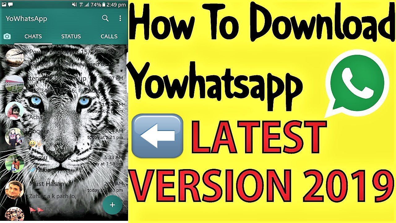 how to download yowhatsapp new version 2019
