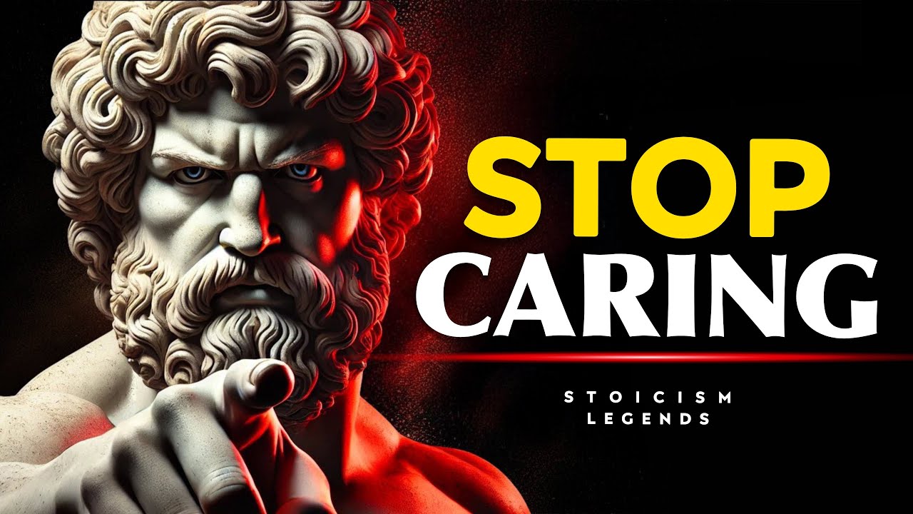 EVERYTHING WORKS OUT When You STOP CARING and FOCUS on YOU | STOICISM PHILOSOPHY Marcus Aurelius