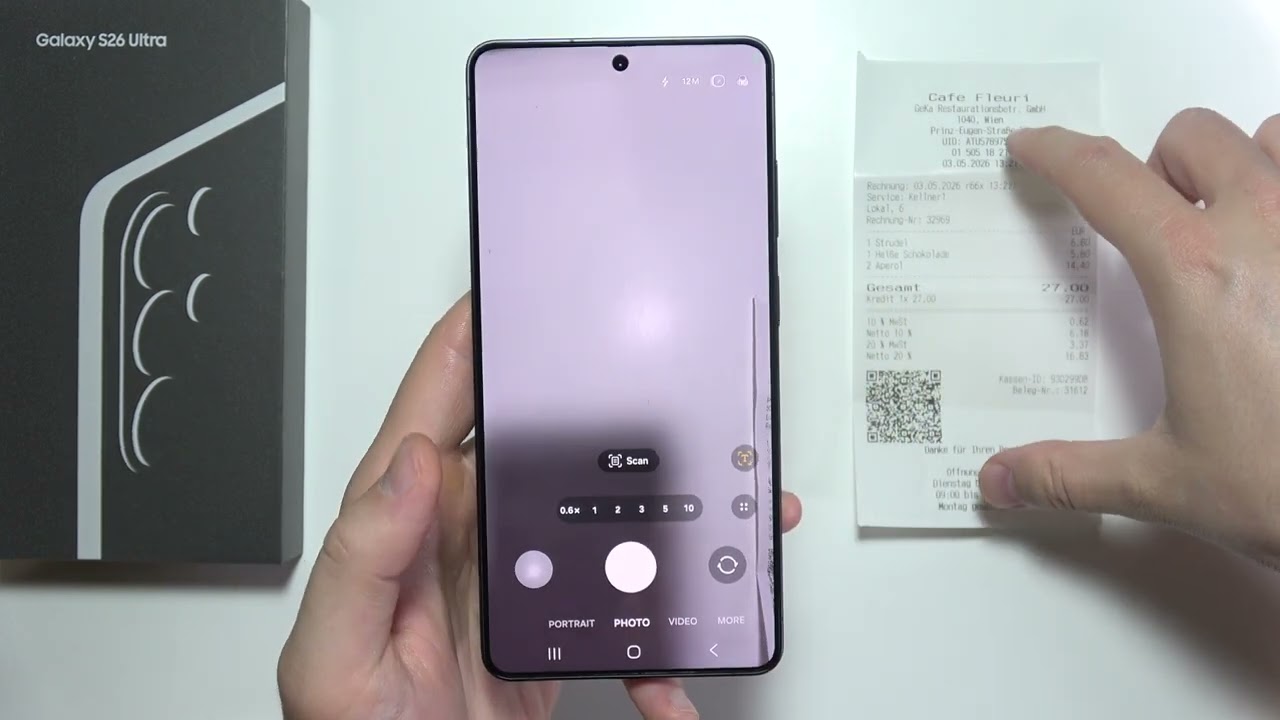 Samsung S26 Ultra: How to Scan Documents