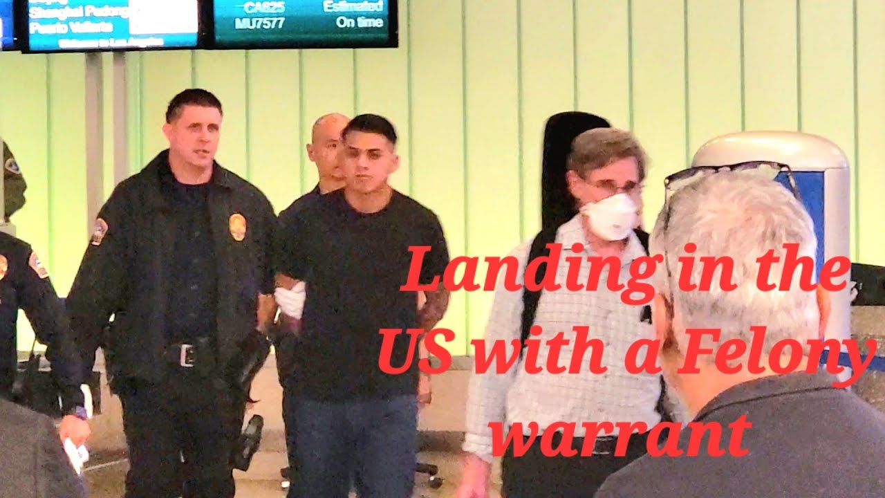 Can i Fly with a Felony warrant at an airport