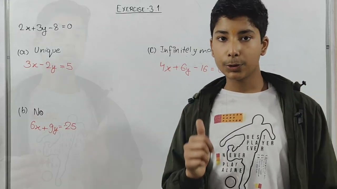 EXERCISE 3.1 – PART 2 EXPLAINED 🔥PAIR OF LINEAR EQUATIONS| Class 10 #PairOfLinearEquations 