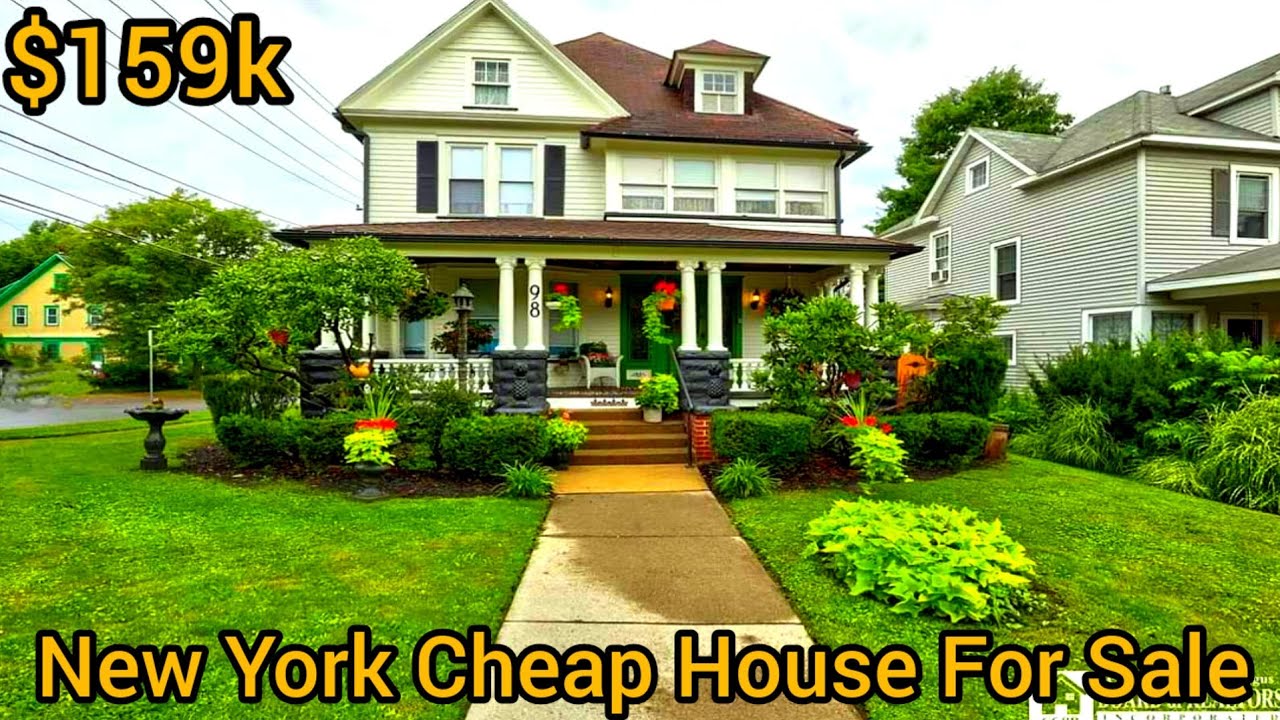 New York Cheap House For Sale | $159k | Updated | Endless Possibilities | New York Cheap Property