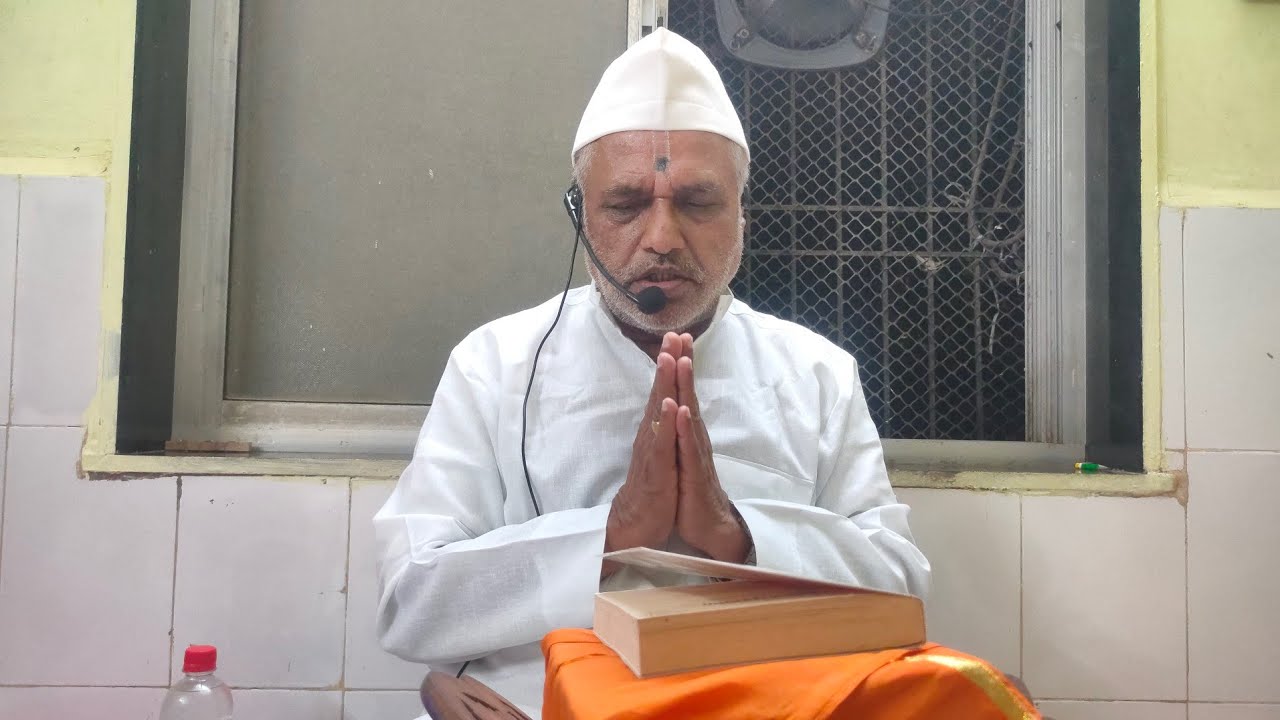 ह.भ.प.गुरुवर्य पोपट महाराज चकवे यांची प्रवचनसेवा (विवेकचुड़ामणि) -०९/११/२०२४